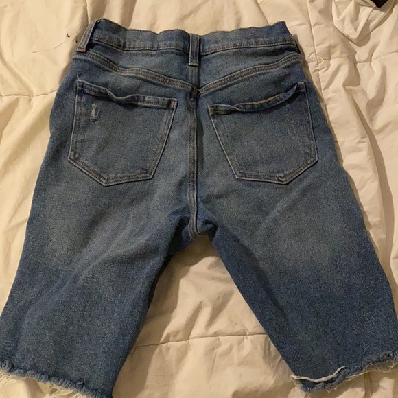 Distressed Bermuda Shorts - Picture 2 of 5